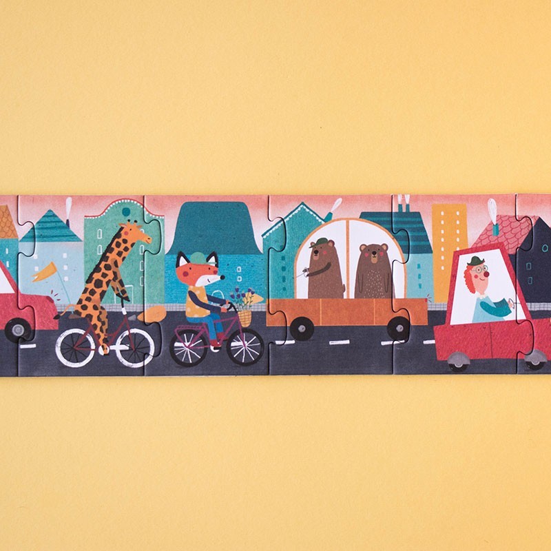 puzzle y juego de coches